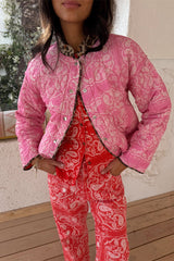 Red Bandana Reversible Jacket