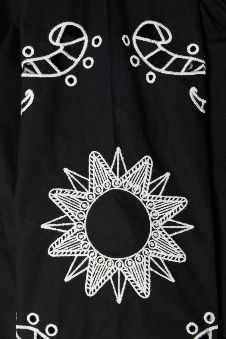 Black Enchanted Lillie Top