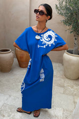 Blue Dolce Vita T-Shirt Dress