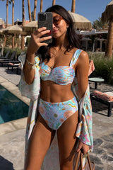 Blue Dreamer High Waist Brief