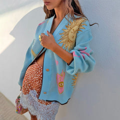 Blue Mystical Cardigan