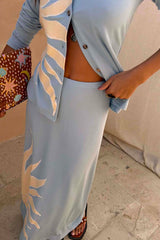 Ice Blue Sol Dorris Skirt