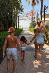 Boy's Starburst Swim Shorts