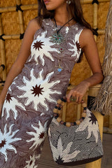 Chocolate Soleil Rib Tank