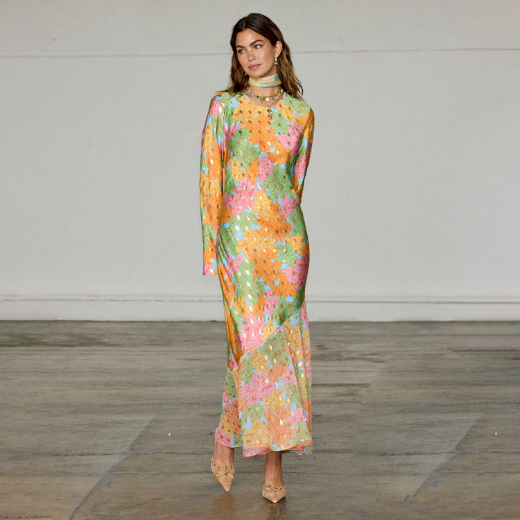Floral Alaia Dress