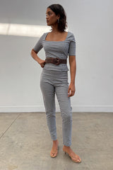 Gingham Trousers