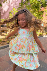 Girl's Starburst Skirt Co-ord Set