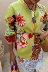 Green Enchanted Cardigan