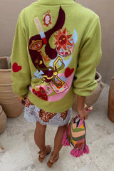 Green Enchanted Cardigan