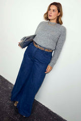 Blue Denim Pallazzo Jan Jean