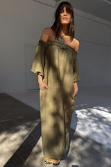 Khaki Ella Dress