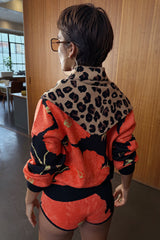 Leopard Knit Bandana