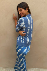 Blue Marina Hollie Cardigan