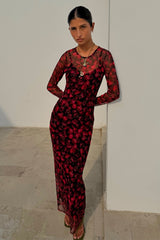 Cherry Mesh Soho Dress