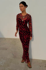 Cherry Mesh Soho Dress