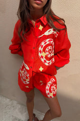 Red Snake Miley Shirt
