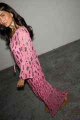 Pink Jacquard Harmony Dress Petite