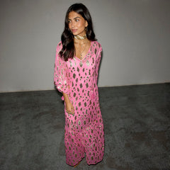 Pink Jacquard Harmony Dress Petite