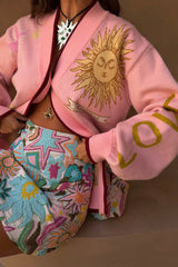 Pink Mystical Cardigan