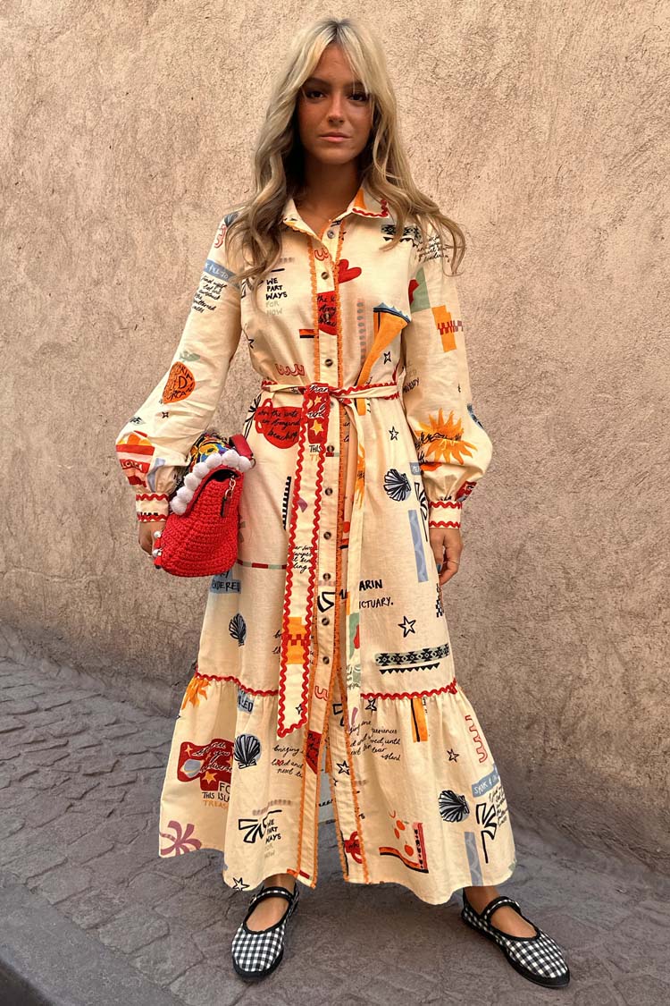 Poema Shirt Dress
