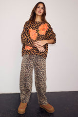 Poppy Leopard Sweatshirt