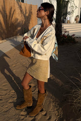 Raffia Wrap Skirt