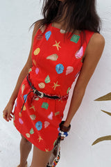 Red Shell Ioana Mini Dress