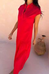 Red Darcy Dress
