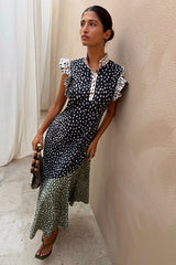 Mix Fawn Spot Remi Dress