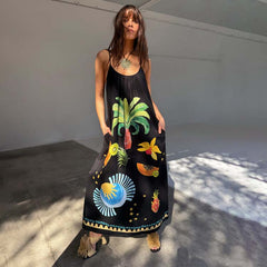 Black Rio Maxi Dress