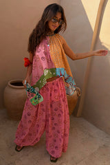 Pink Snake Balloon Trouser