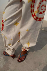 Snake Tie Side Trousers