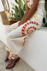 Snake Tie Side Trousers