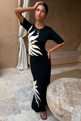 Black Sol Rib T-Shirt