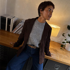 Chocolate Suede Jacket