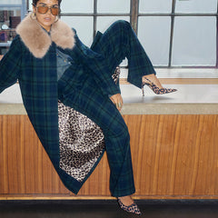Blue Tartan Sophie Trousers