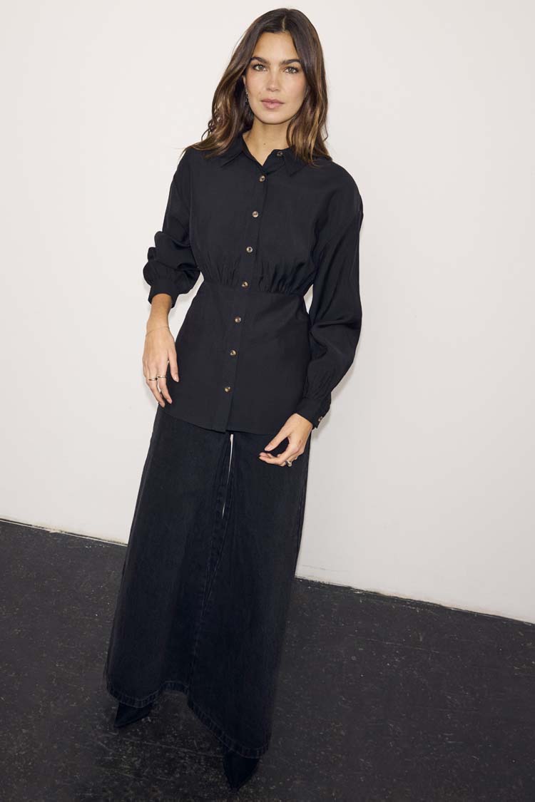 Black Zoe Shirt