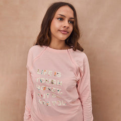 Pink Life is Tough Long Sleeve Accessible T-Shirt