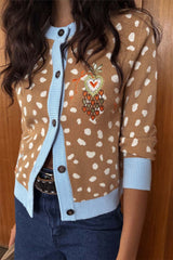 Deer Print Hollie Cardigan