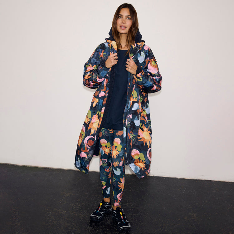 Navy Charm Coat