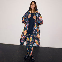 Navy Charm Coat