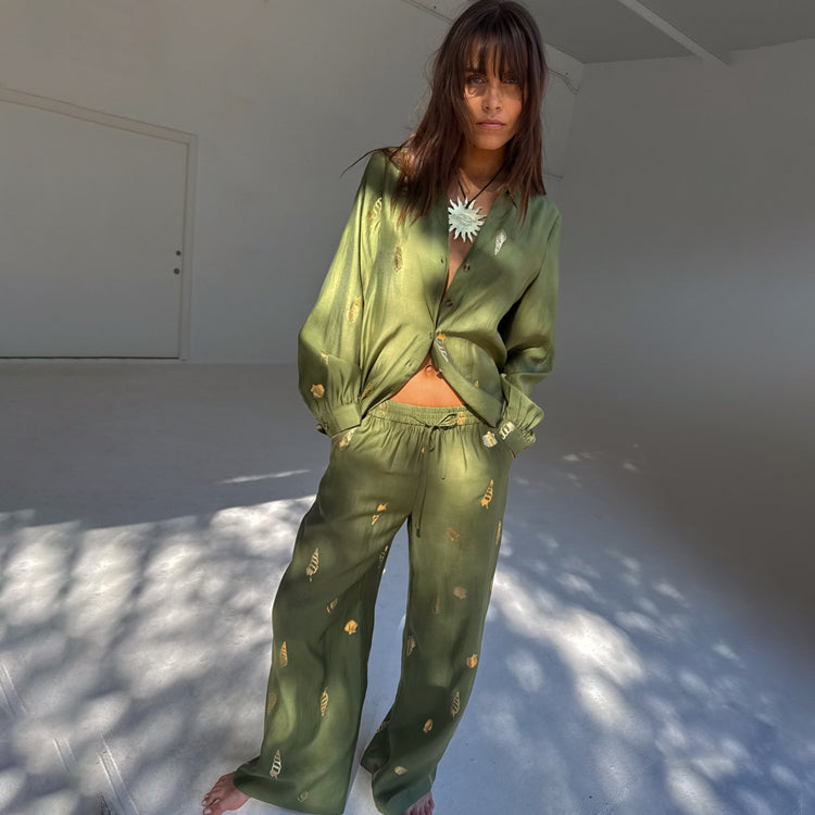 Khaki Shell Trousers