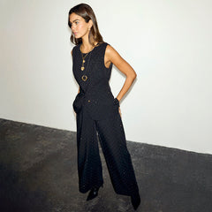 Black Hotfix Marnie Trousers