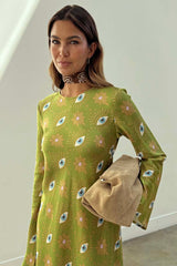 Khaki Eye Mini Soho Dress Petite