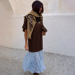 Chocolate Cara T Shirt Dress