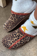 Leopard Slippers