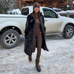 Leopard Thermal Leggings