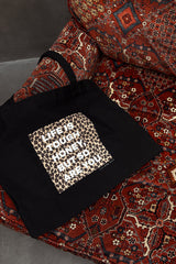 Black Life Is Tough Tote Bag