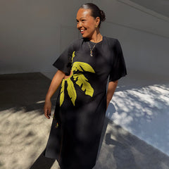Black Palm Riviera Dress