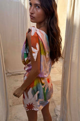 Abstract Soleil Leila Mini Dress